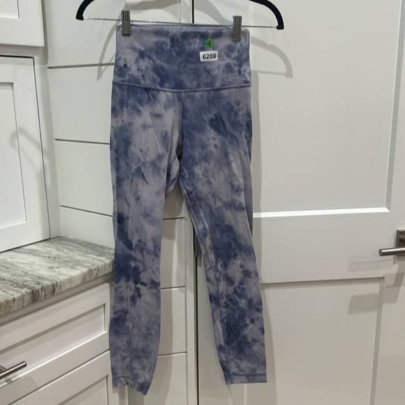 (6209) LULULEMON Align Pant 25" *Diamond Dye Sz 4 *LOVED - Picture 4 of 8